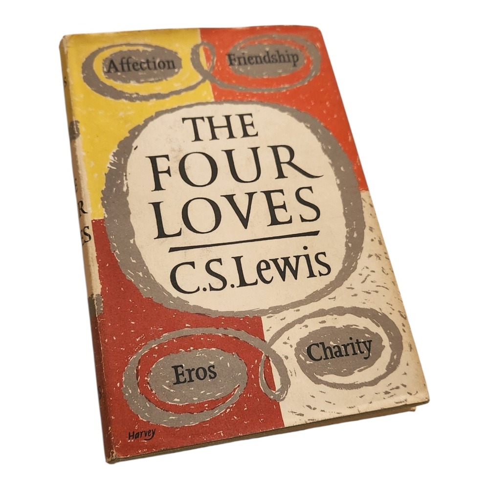 The Four Loves C.S. Lewis 1960 First Edition Geoffrey Bles Michael Harvey Jacket